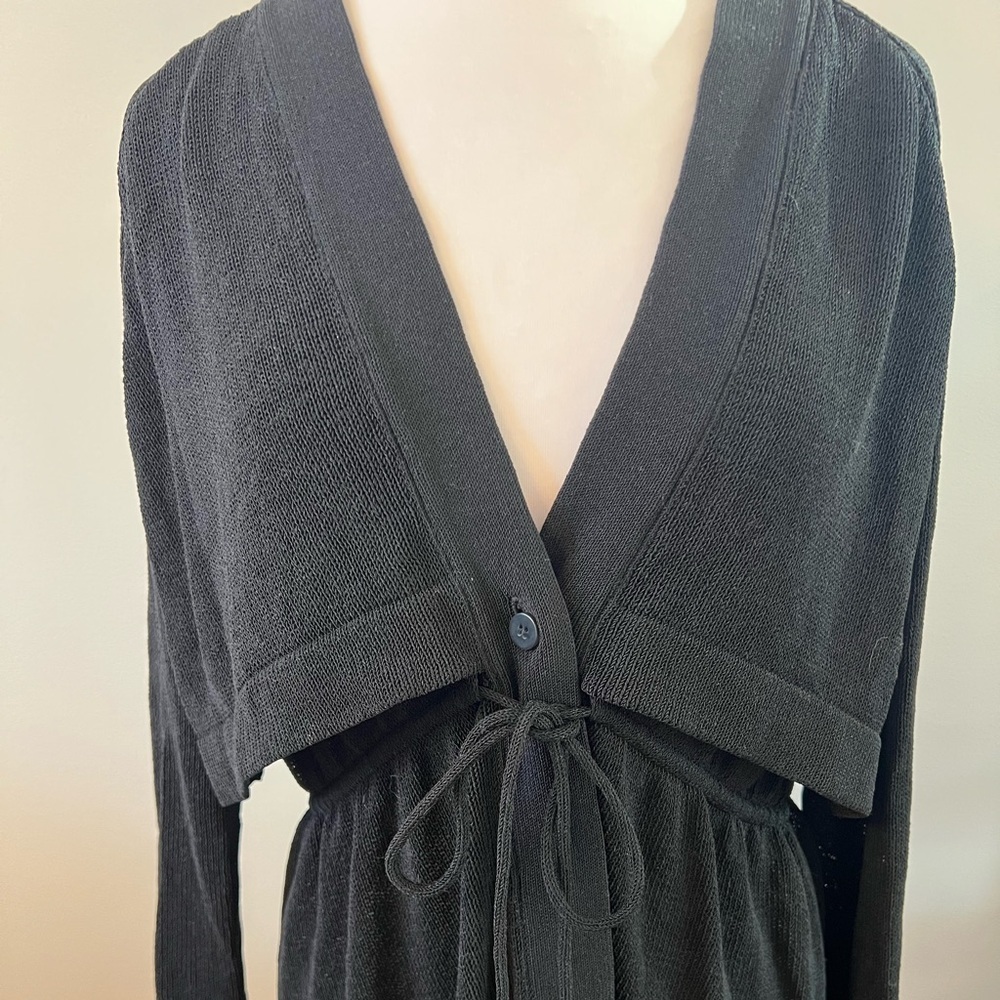 COS Drawstring Overlay Cardigan - Small - Picture 4 of 6